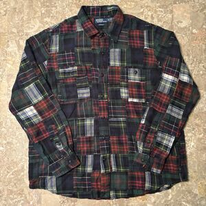 Polo by Ralph Lauren Men's Multicolor Plaid Button Down Shirt